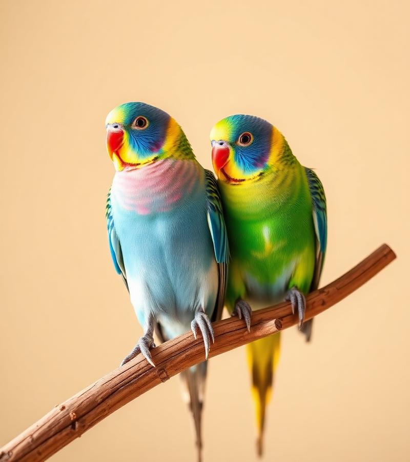 Bright budgies